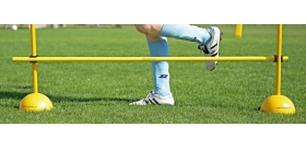 Płotek z regulowaną wysokością - zestaw z podstawką