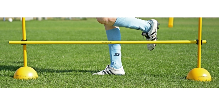 Płotek z regulowaną wysokością - zestaw z podstawką