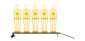 Wózek na mury piłkarskie